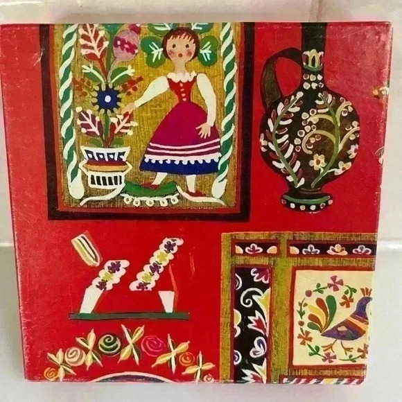 Hofreitschule wien 6 Equestrian Quadrille Coasters make in Austria Vinta… - Picture 11 of 11